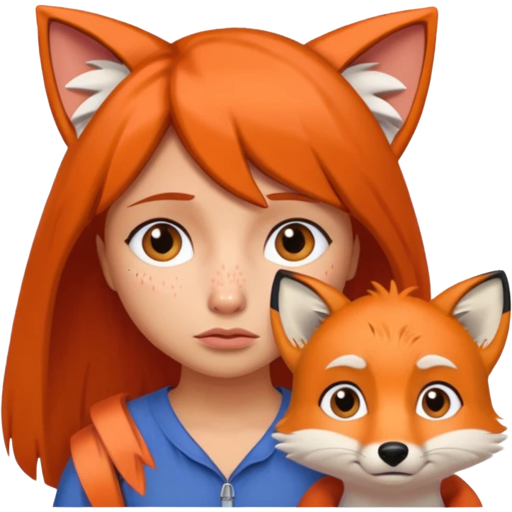 Make Dora and Swiper the fox crying emoji