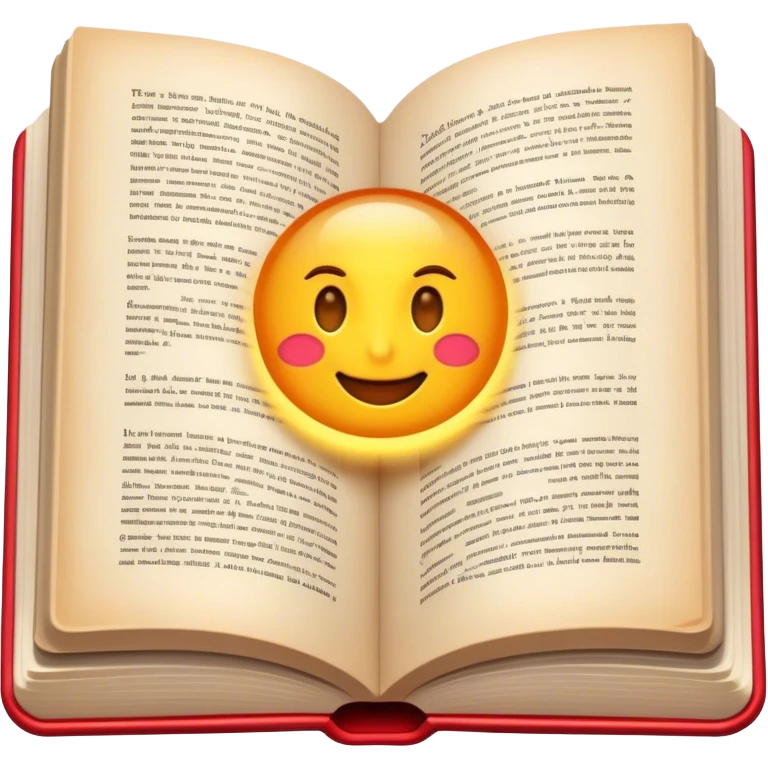 livro aberto  emoji