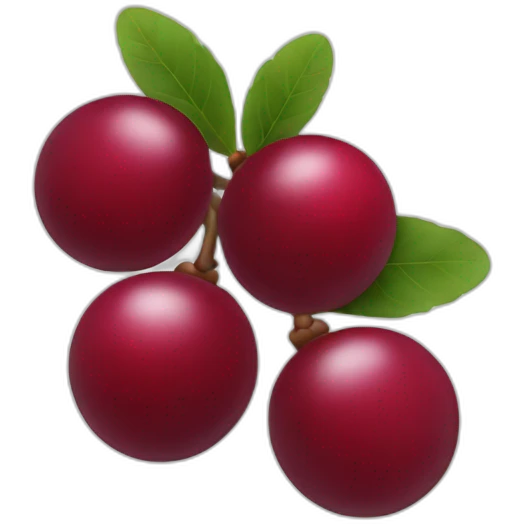 cranberry emoji