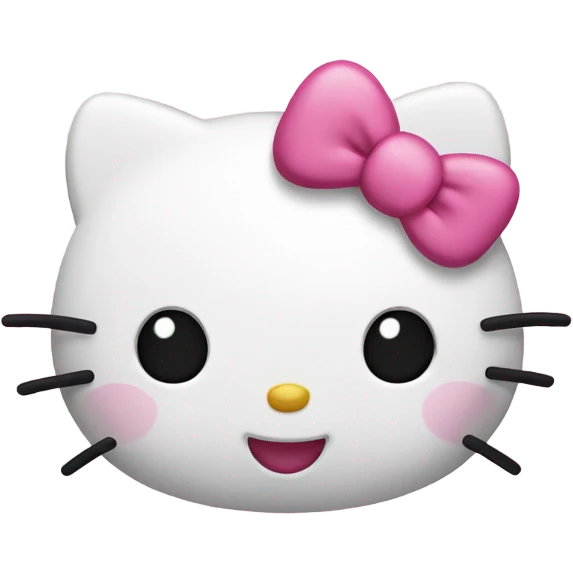 Hello kitty emoji
