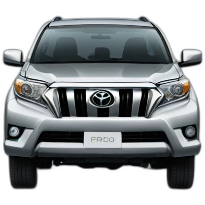 Toyota Prado high beams emoji