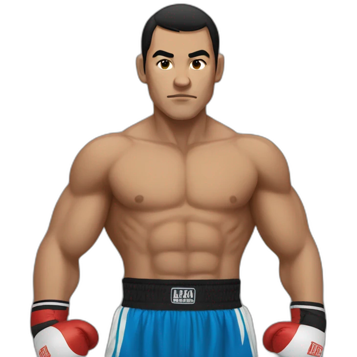 uzbek boxer emoji
