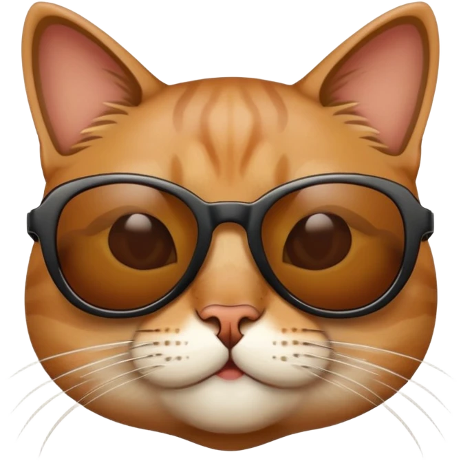Cat with sunglasses Iraqi  emoji