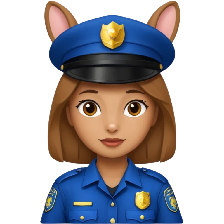 Jodi rabbit police emoji