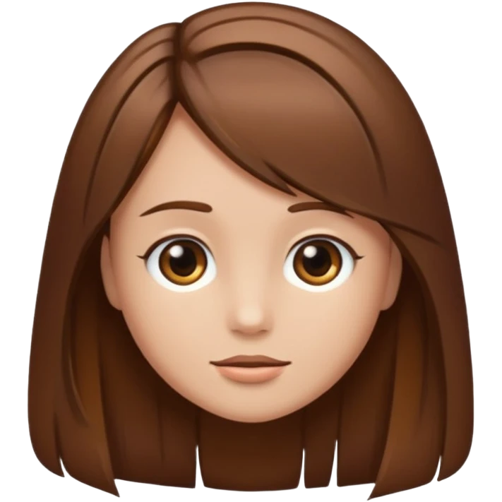 I meant a single hair illustration emoji