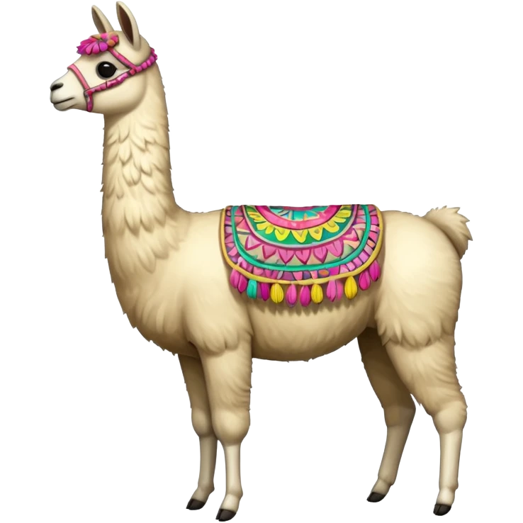 full body llama  emoji