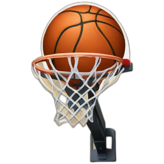 basketball hoop emoji