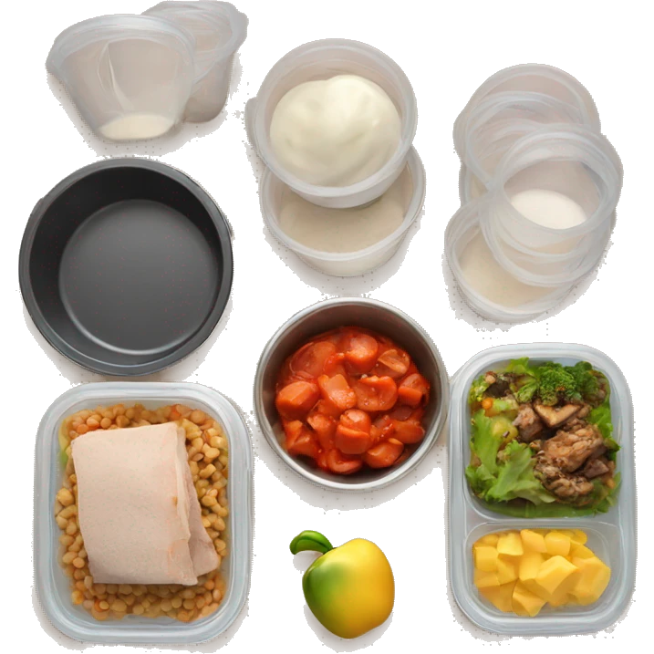 Meal prep emoji