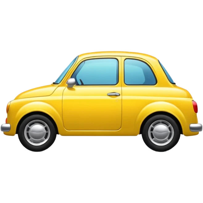 yellow car emoji