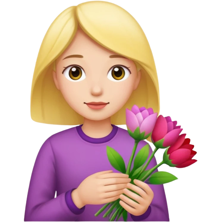 tirar as flores emoji