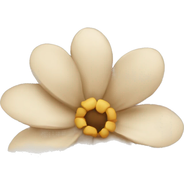Flowers beige  emoji