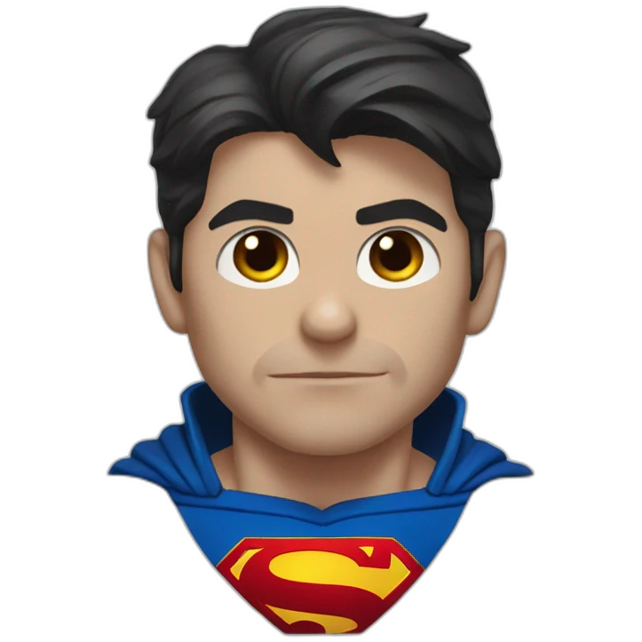 Superman diabolical emoji