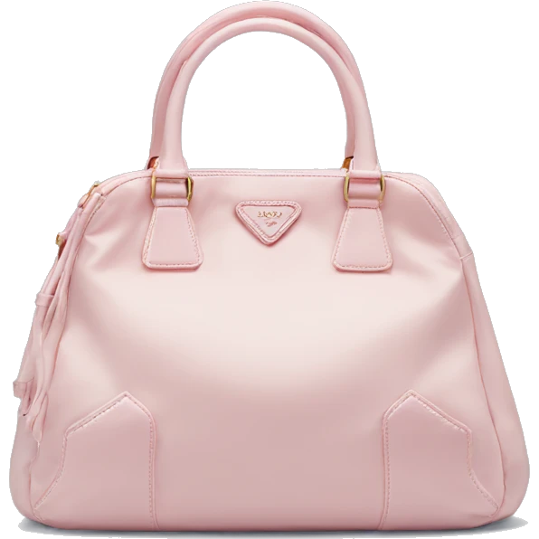Light pink prada nylon bag small emoji