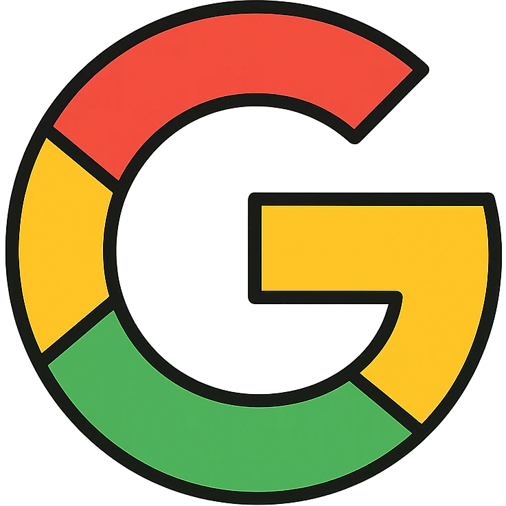 google logo icon in color emoji