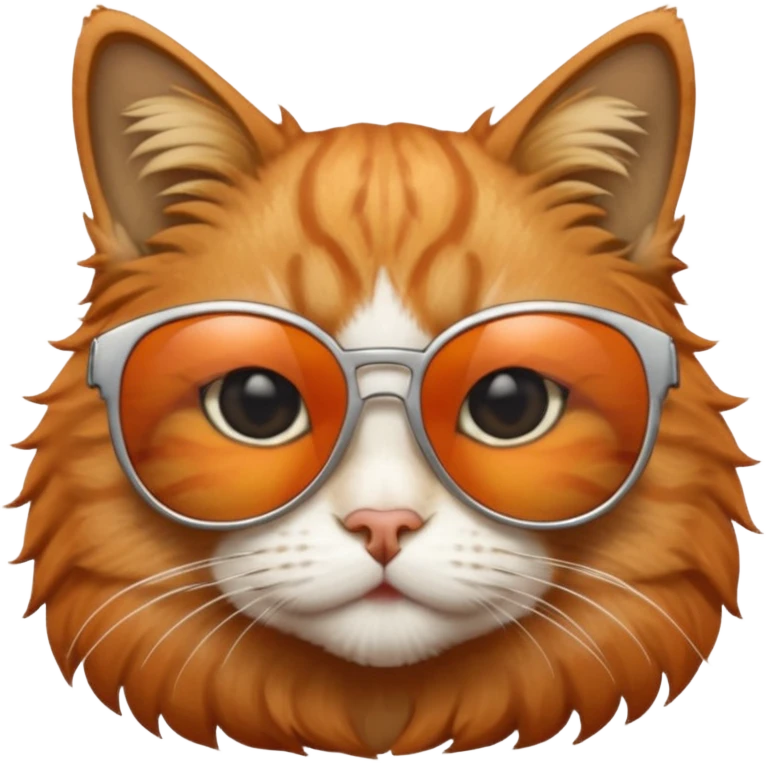 Cat wearing sunglasses emoji