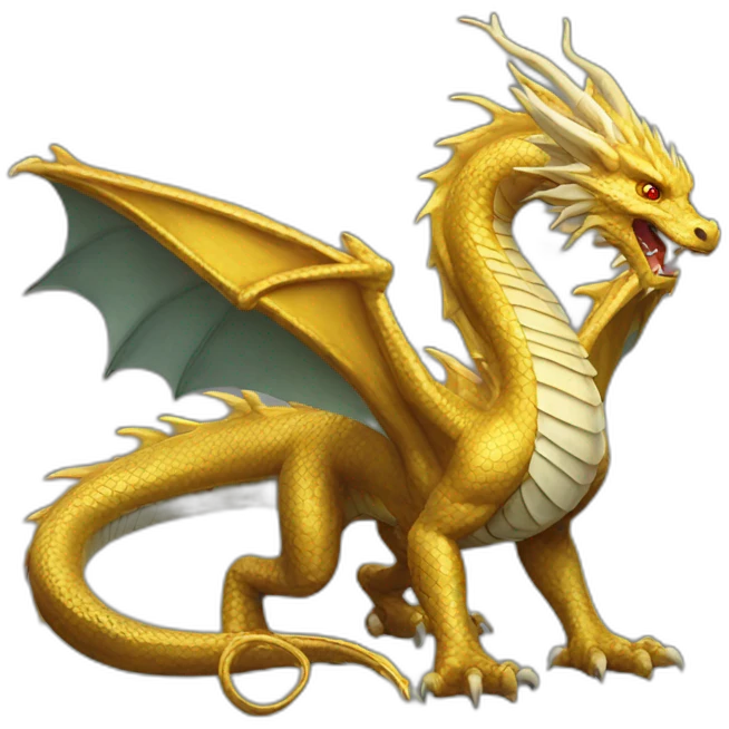 golden dragon emoji