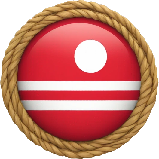 emoji de bandera de peru , forma redonda emoji