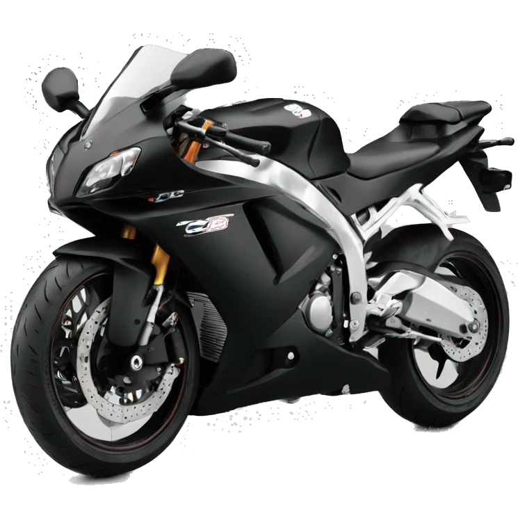 Cbr 600 rr 2003 black mate emoji