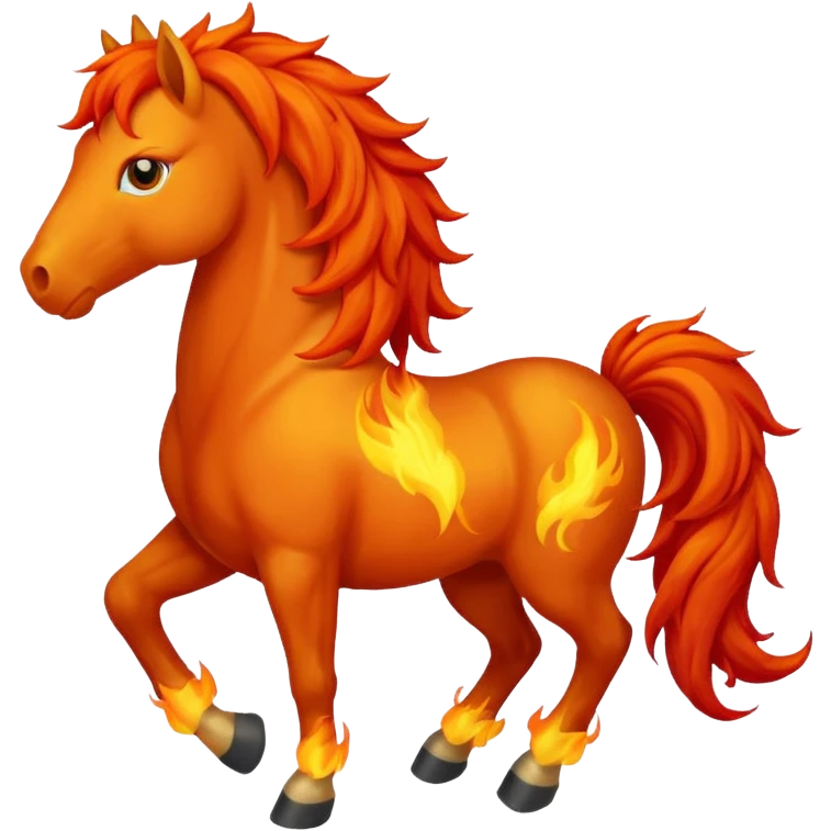fire horse emoji