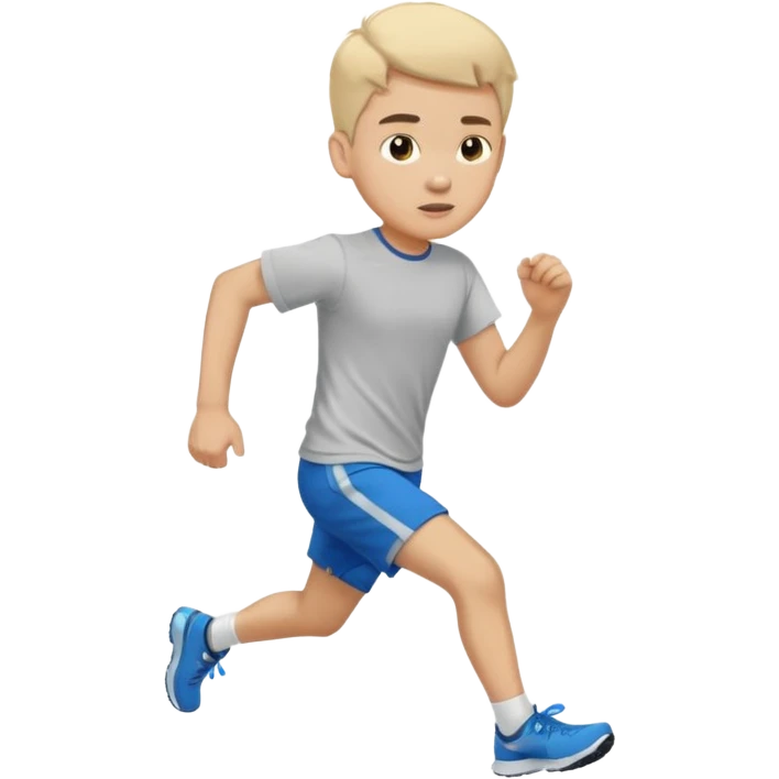 boy running emoji