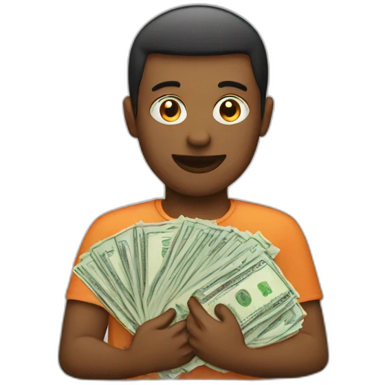 Saving money emoji emoji