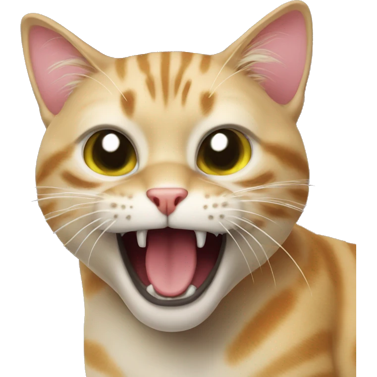 hissing cat emoji