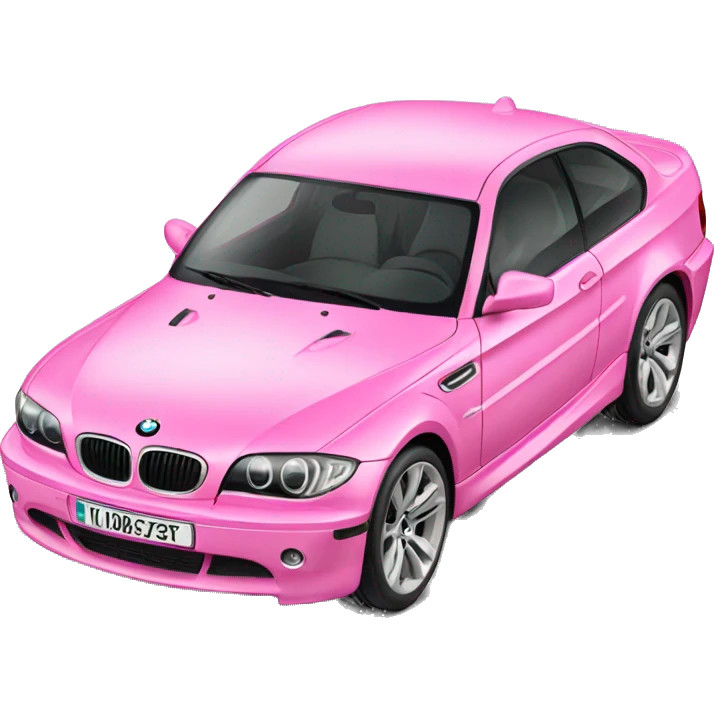Pink bmw emoji