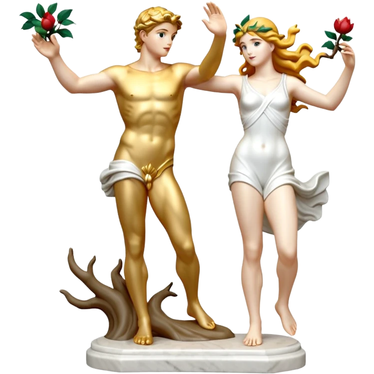 apollo and daphne sculpture emoji