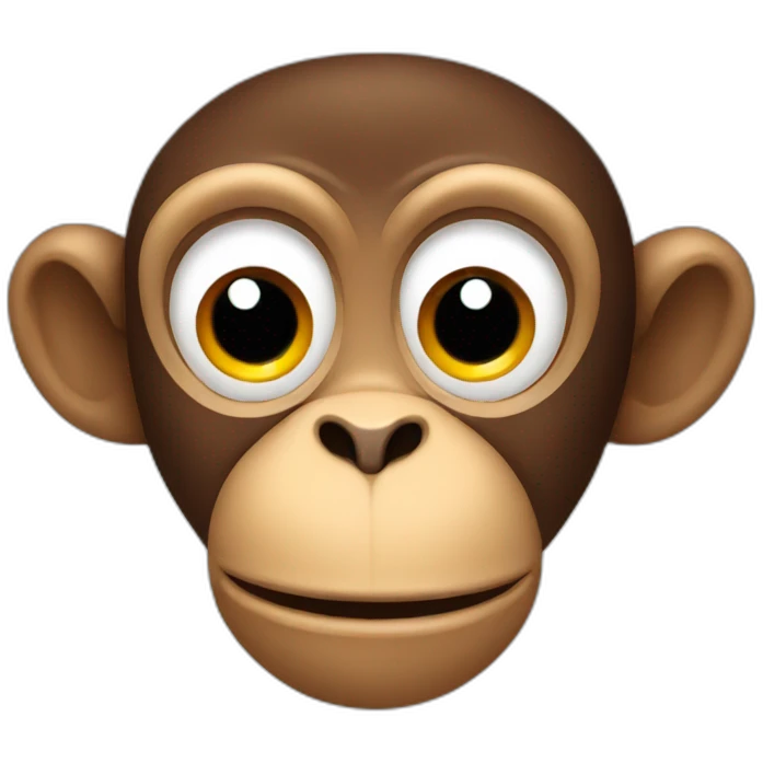 curious monkey emoji