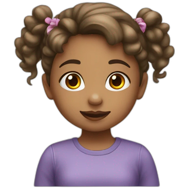 ￼ little girl ￼ emoji