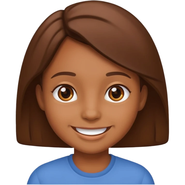 Cute brown emoji
