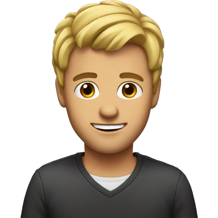 A guy emoji