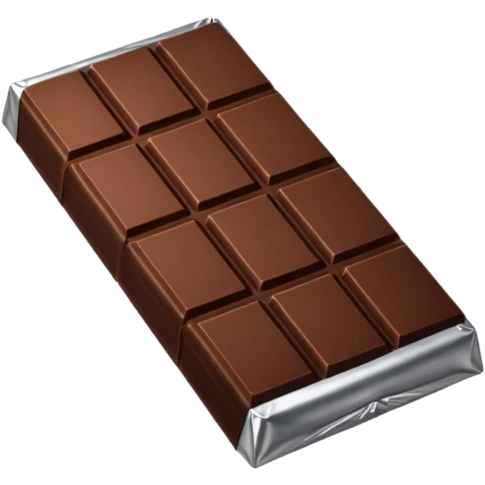 a chocolate bar emoji
