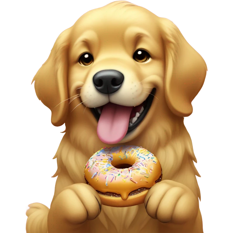 Pompompurin eating a donut  emoji