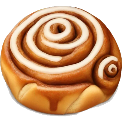 Cinnamon bun emoji