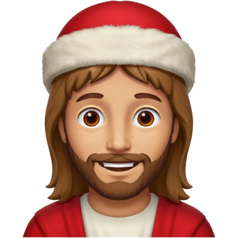 Jesus in a maga hat emoji