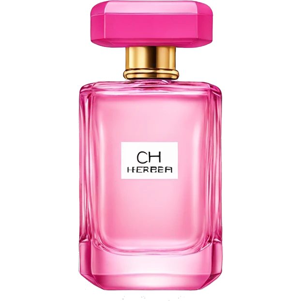 Carolina herrera perfume pink emoji