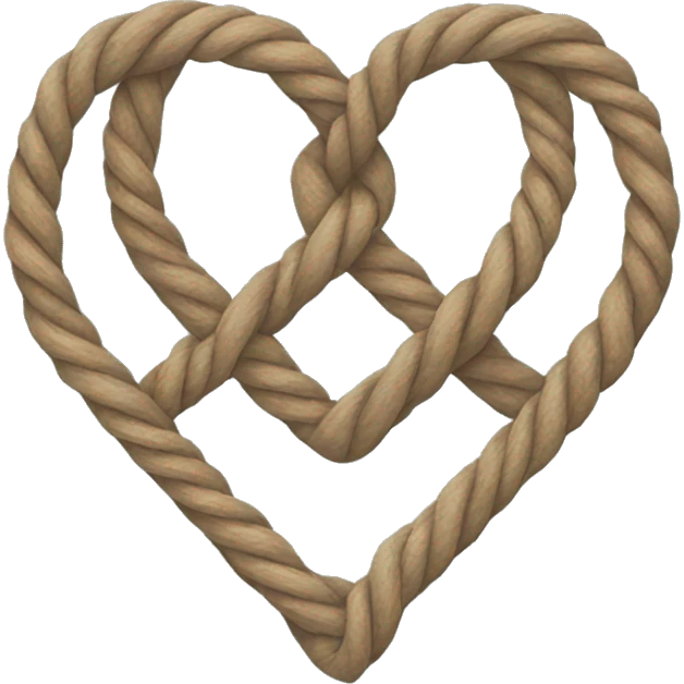 Irish heart knot emoji