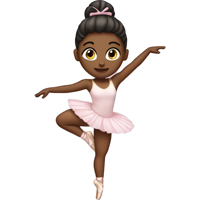 ballerina track star emoji