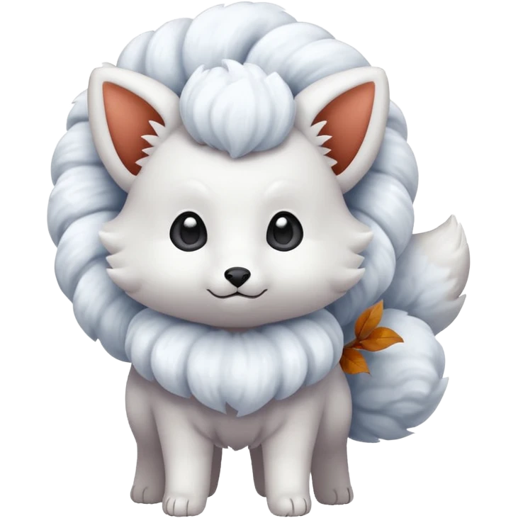 Alolan vulpix (all white) emoji