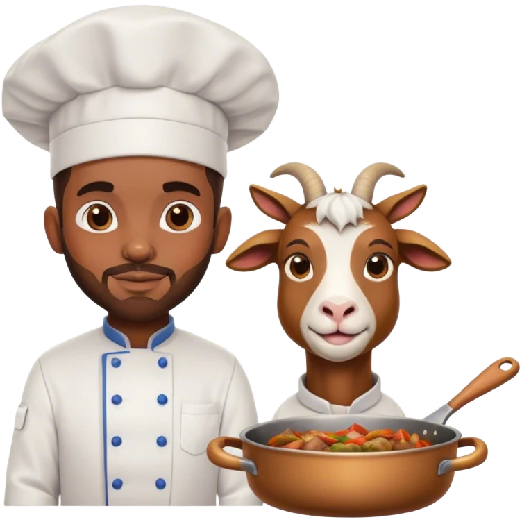 Chef drake cooking goat emoji