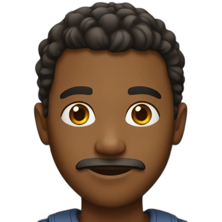 Black guy emoji