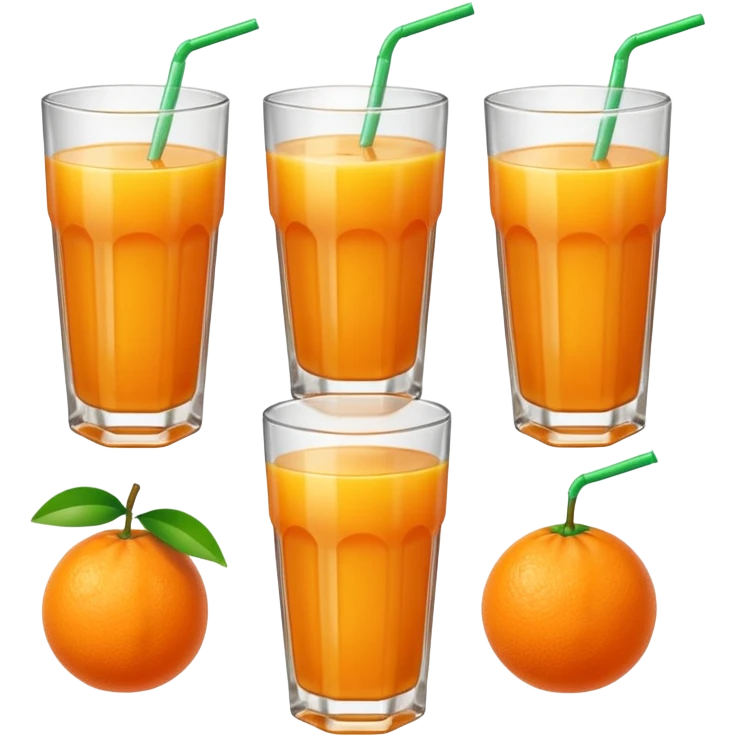 Orange juice emoji