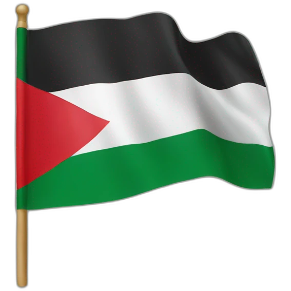 Palestinian flag emoji