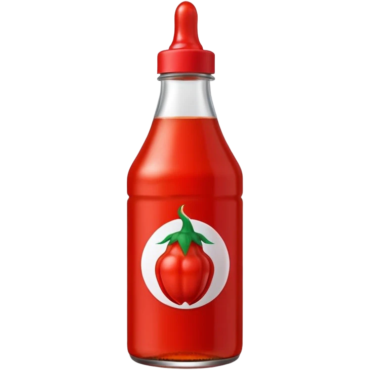 Sriracha bottle emoji
