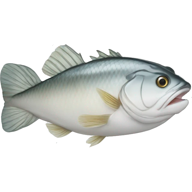 Pacific cod fillet with silver skin emoji