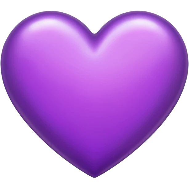 purple heart emoji