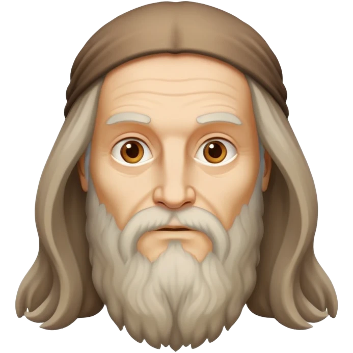 Leonardo da Vinci emoji