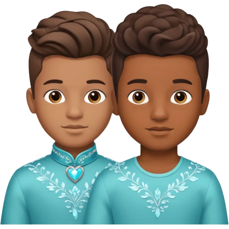 Quinceañera makeover of the boy and before after picture about the boy getting a new look for his Quinceañera emoji
