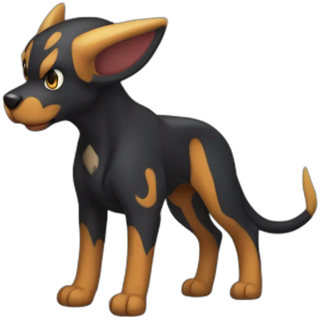 Houndoom pokemon emoji